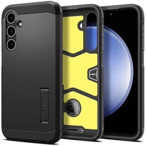 Spigen Tough Armor Designed for Galaxy S23 FE Case (2023) - Black