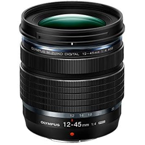 Olympus M.Zuiko Digital ED 12-45mm F4.0 PRO Lens Black, for Micro Four Thirds