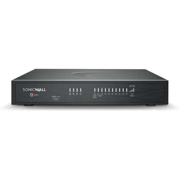 SonicWall TZ280 2.5 Gbps Next-Gen Firewall Appliance, HW Only