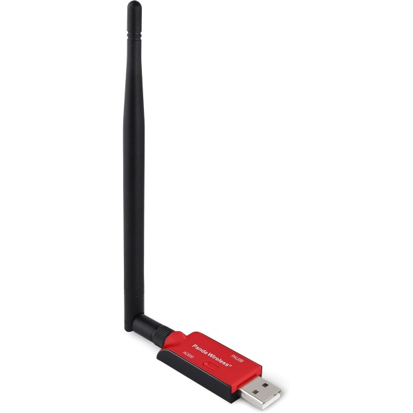 Panda Wireless PAU0B AC600 Dual Band (2.4GHz and 5GHz) Wireless N USB Adapter